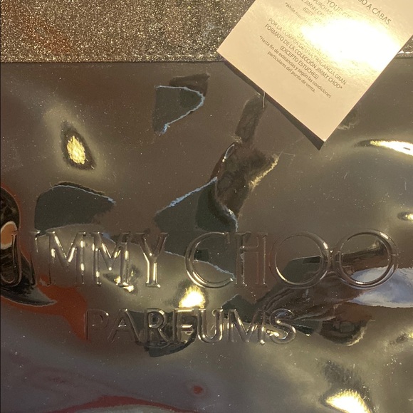 Jimmy Choo Black Glossy Tote Bag - Picture 3 of 4